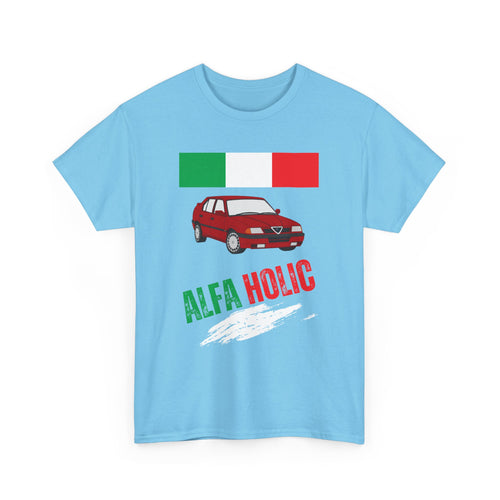 Alfa Holic T-Shirt for Alfa Romeo Enthusiasts