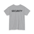Security T-Shirt | Professional High-Visibility Back Print Tee 🛡️