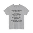 Pissing Everyone Off Is Easy, Funny T-Shirt – Sarcastic Humour Tee