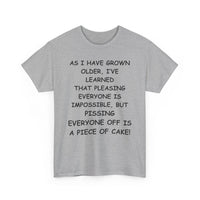 Pissing Everyone Off Is Easy, Funny T-Shirt – Sarcastic Humour Tee