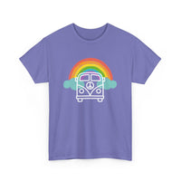 Rainbow Peace VW Kombi T-Shirt – Celebrate Love and Unity