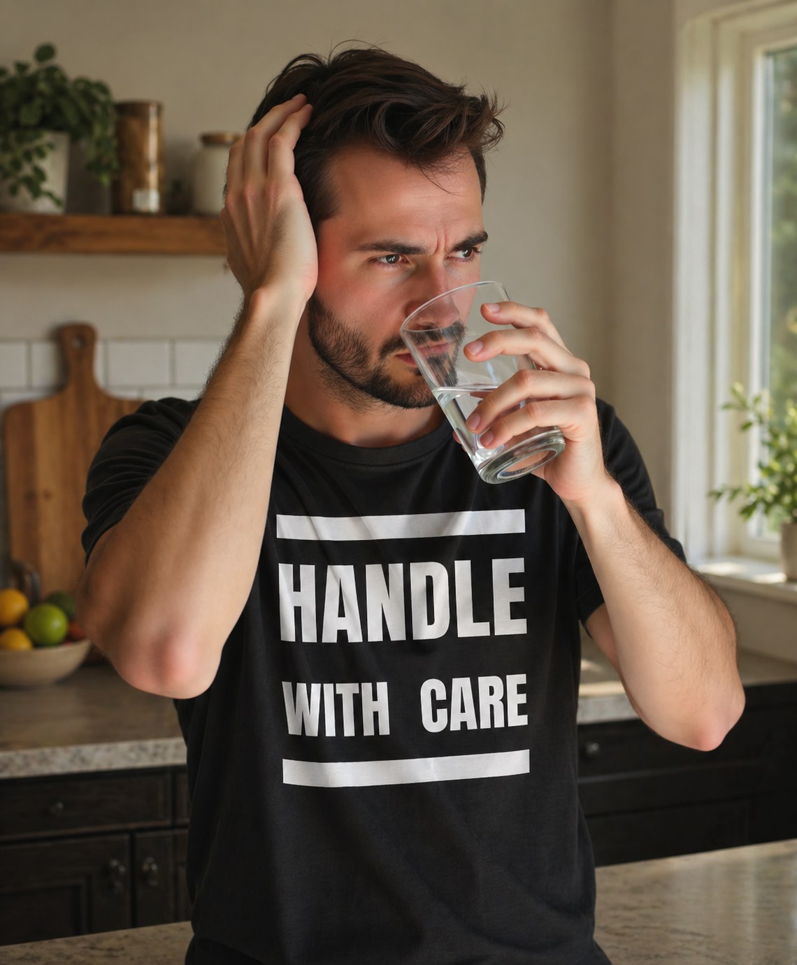 Handle With Care T-Shirt | Fragile Personality Funny Tee ⚠️👕