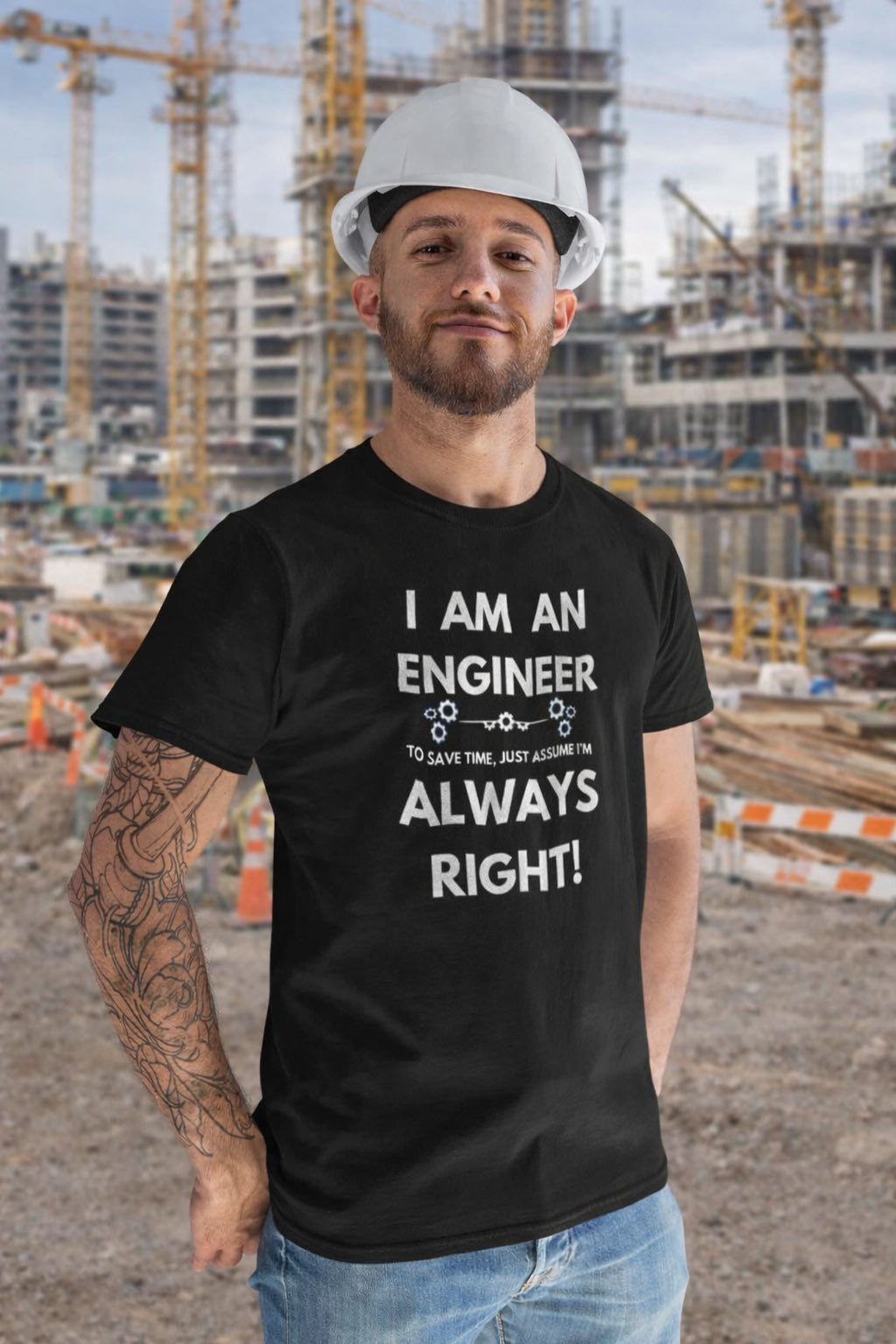 I Am An Engineer T-Shirt | Always Right Sarcastic Tee 📐