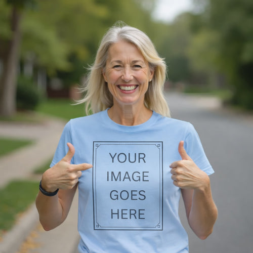 Custom Photo T-Shirt | Upload Your Own Full-Print Image 📸👕